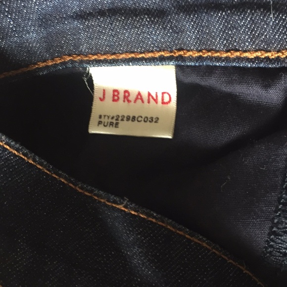 J Brand “Pure” style Jeans Dark Wash - Picture 3 of 5